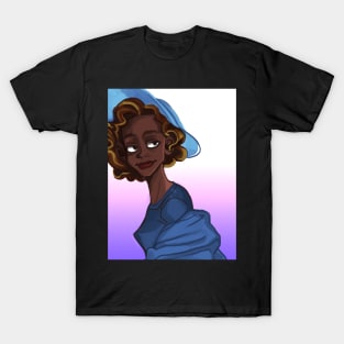 Lady and girl character design chill T-Shirt